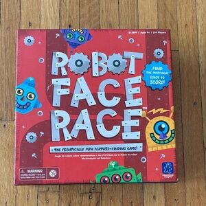 Robot face race game